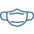 Face mask icon
